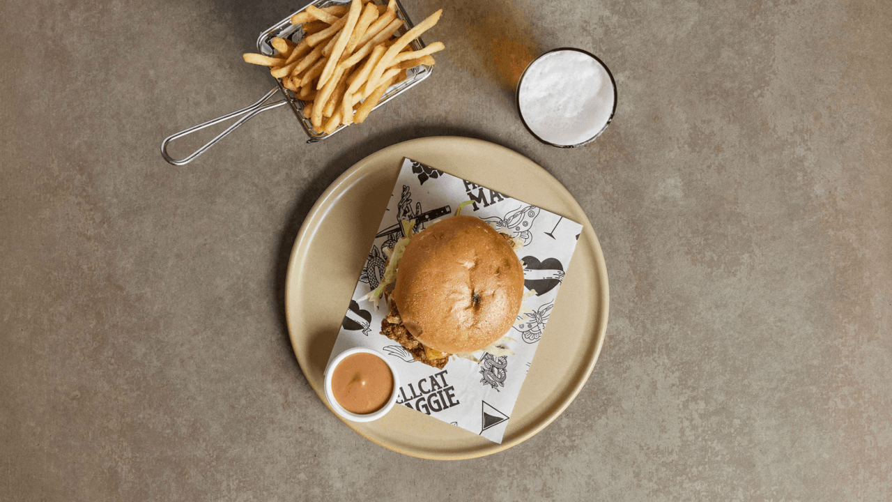 Burger and Beer special by Hellcat