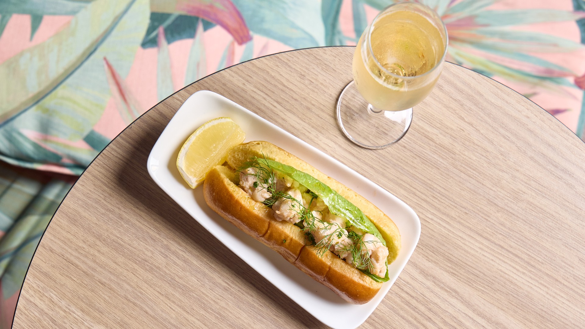 HIBISCUS BAR  TERRACE SUPPER CLUB LOBSTER BRIOCHE BUBBLES